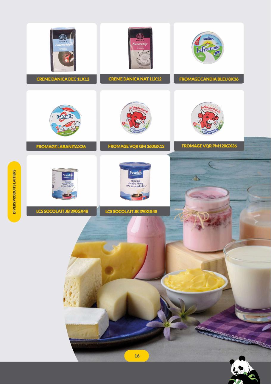 Produits Laitiers — page 18