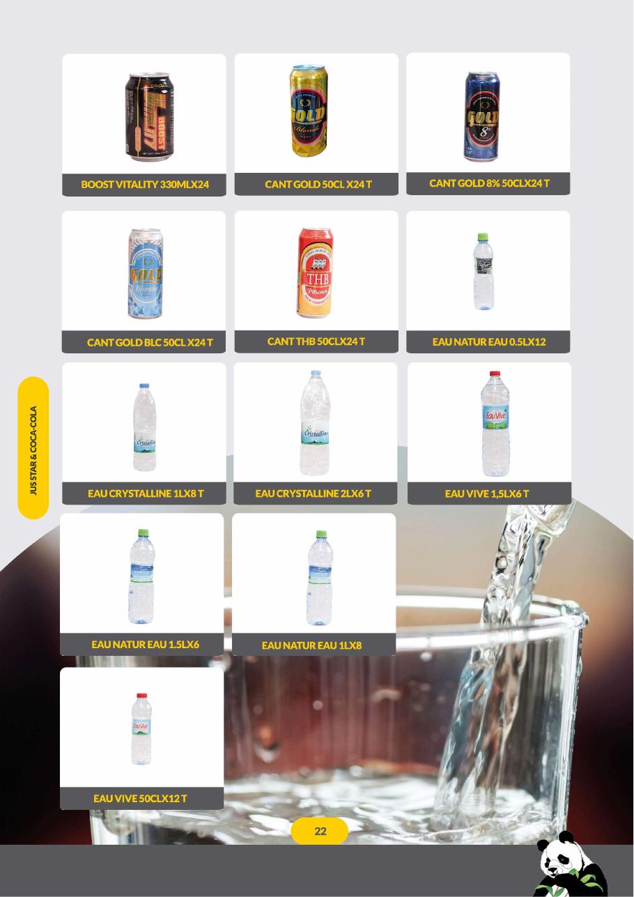 Jus & Boissons — page 24