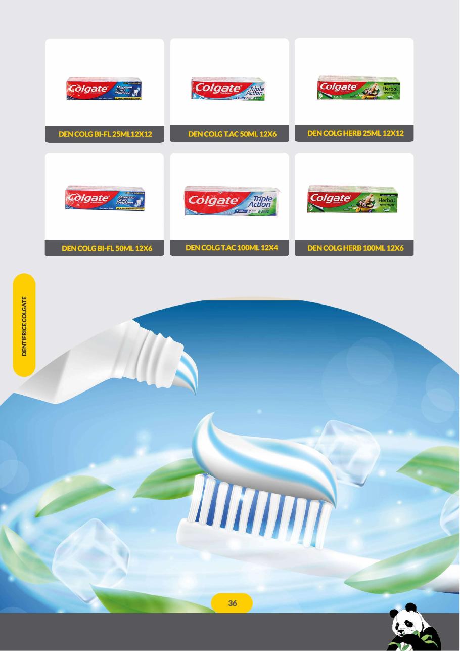 Dentifrices — page 38