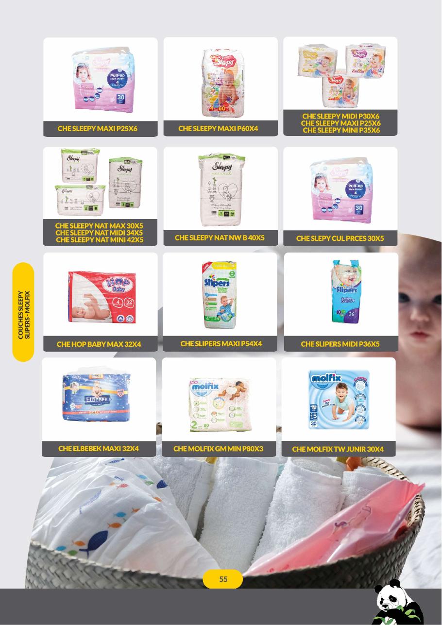 Couches & Lingettes bébé — page 57