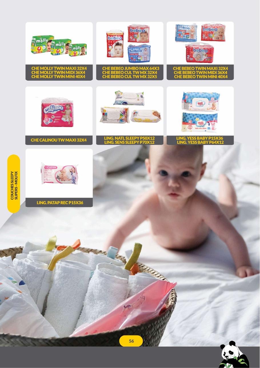 Couches & Lingettes bébé — page 58